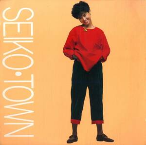 A00570754/LP/松田聖子「Seiko Town (1984年・ベストアルバム・細野晴臣・松任谷由実・日野皓正・甲斐よしひろ作曲・笹路正徳・松任谷正