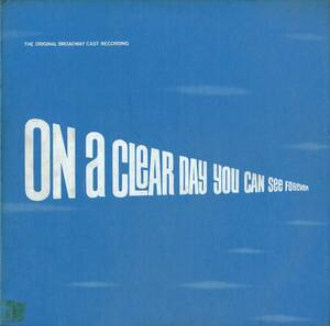 A00443485/LP/バーバラ・ハリス/ジョン・カラム「On A Clear Day You Can See Forever (LSOD-2006・ミュージカル「晴れた日に永遠が見え