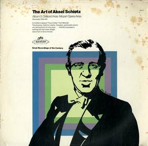 A00448511/LP/Aksel Schiotz「The Art Of Aksel Schiotz Album 3 Oratorio Arias Mozart Opera Arias」