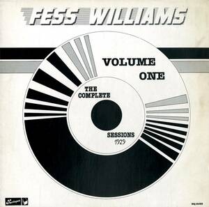 A00453804/LP/フェス・ウィリアムズ「Fess Williams Volume One (The Complete Sessions 1929)(1985年・HQ-2039・スウィングJAZZ)」