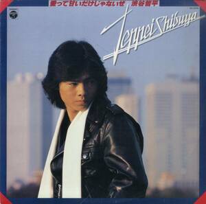 A00456570/LP/渋谷哲平「愛って甘いだけじゃないぜ(1979年・馬飼野康二作曲・矢野立美編曲etc)」