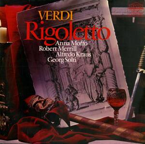 A00482357/LP/ゲオルグ・ショルティ「Verdi / Rigoletto」