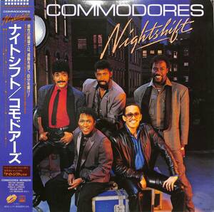 A00583069/LP/コモドアーズ(COMMODORES)「Nightshift (1985年・VIL-6162・ソウル・SOUL・ファンク・FUNK・リズムアンドブルース)」