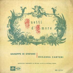 A00583885/LP/Giuseppe di Stefano/Giuseppe di Stefano/Giuseppe di Stefano「Duetti Damore」