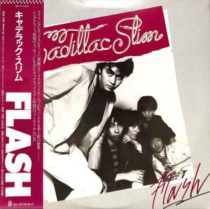 A00584687/LP/CADILLAC SLIM(キャデラック・スリム・葛西隆)「Flash (1981年・28K-34・パワーポップ・ロックンロール)」