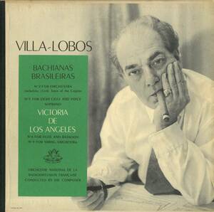 A00534542/LP/Villa-Lobos/Victoria De Los Angeles/Orchestra National De La Radiodiffusion Francaise「Bachianas Brasileiras/Nos. 2