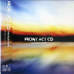 D00127634/CD/THA BLUE HERB (ザ・ブルーハーブ)「Front Act CD (2002年・TBHR-CD-002・ヒップホップ・HIPHOP)」