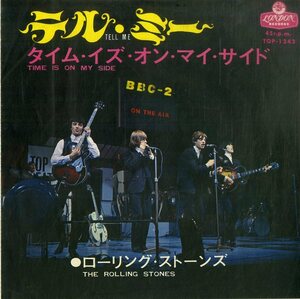 C00185547/EP/ローリング・ストーンズ「Tell Me / Time Is On My Side (1968年・TOP-1242)」