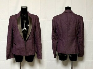 USED 0 See by Chloe 0 lady's jacket tuxedo color purple USA4