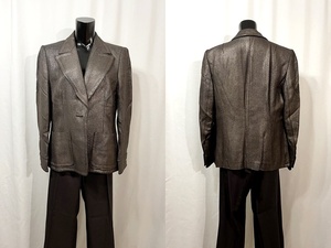 ◆USED◆ エスカーダ ◆ レディース スーツ パンツ セットアップ ビジネス ブラウン サイズ 40