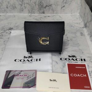 COACH ２つ 折り財布 Cスナップ