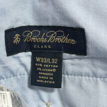 Brooks Brothers ブルックス・ブラザーズ　チノパン クラーク　スリムフィット　サイズ33_画像6