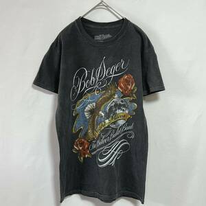 ボブ・シーガー（Bob Seger） 半袖Tシャツ　ビッグプリント　ミュージックTシャツ　サイズS