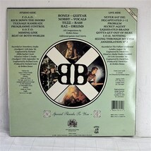 LPレコード BROKEN BONES ブロークンボーンズ F.O.A.D. 1987年4th 英盤 検キー DISCHARGE G.B.H CHAOS U.K DISORDER EXPLOITED _画像2