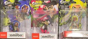 定価以下　amiibo スプラトゥーン　3つセット