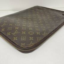 09584-06　ルイヴィトン　LOUIS VUITTON　書類ケース　セカンドバッグ　ビジネスバッグ　モノグラム　レザー　革　1円～_画像7