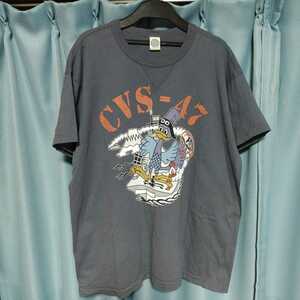 TOYS McCOY　トイズマッコイ　CVS-47　MILITARY TEE SHIRT　ロードランナー 　Tシャツ　XLサイズ