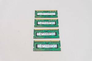  for laptop PC memory DDR-3 PC3 2GB 4 pieces set 