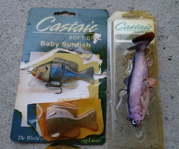 キャスティーク スイムベイト Castaic BAIT RainbowTrout 4inch & BabySunfish