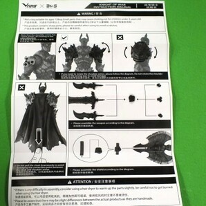 395◆【開封品／箱潰れ】《VSD005 ナイト・オブ・ウォー》1/12（高さ約185mm）★VTOYS×BMSの画像9