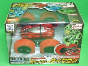 436◆【開封展示品】R/C アクションバギー《クレイジーサイクロン（レッド）27MHz仕様》★童友社