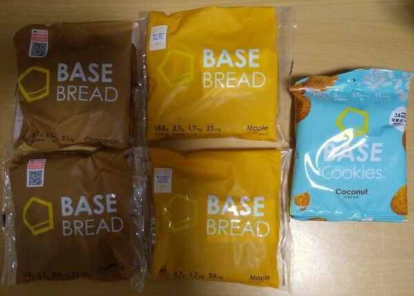 　BASEBREAD　5袋セット　パン　クッキー　プロテイン