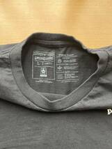 USA製 patagonia 長袖Tシャツ 袖ロゴ パタゴニア Lsize black ロンT_画像3