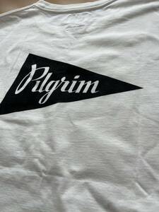 deadstock USA製 Pilgrim ロンTEE XL 長袖Tシャツ 未使用品 ポケット付