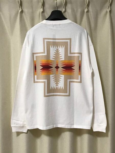 【新品】PENDLETON ペンドルトン バックプリント ロンT L 長袖 Tシャツ