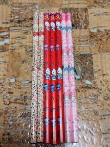 Sanrio ki Kirara Hello Kitty marron cream pencil Showa Retro 2B B H