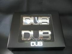 最落なし■DUBエンブレム（Ｌ）2枚（DB208)（DUBグッズ）