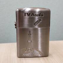 #7764【現状品】★MARQUIS ガスライター TV Asahi/テレビ朝日★_画像2