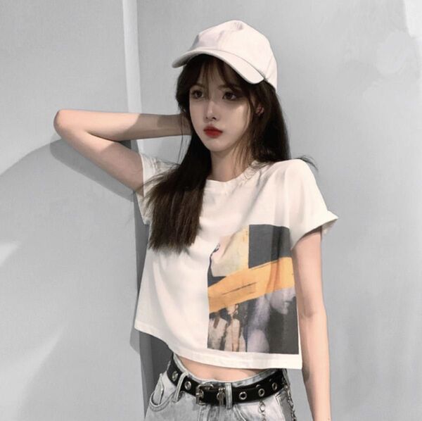 トレンド Tシャツ ストリート カルチャー アースカラー 新品未使用 XL