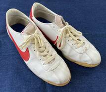 NIKE/ナイキ 1982年製 レザーコルテッツ 9 1/2 タテナイキ 80s _画像1