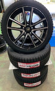 マークX　クラウンアスリート　等　中古ホイール 18インチ 新品 トーヨー オブザーブ GIZ2 225/45R18 4本セット