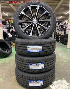 [中古美品]社外 ハリアー、レクサスRX 20インチ +[新品] トーヨー プロクセス スポーツSUV 235/55R20 2023年製 4本セット！