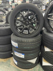 中古 CROSS SPEED 17インチホイール + 新品 トーヨー プロクセス スポーツ 215/50R17 2023年製 4本セット！ノア,ヴォクシー,etc.