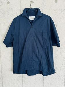 20SS kolor 50/- Broadcloth S/S Pullover Balloon Shirt