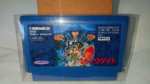 1 иен старт! оценка для pra с футляром! б/у Shadow gate FC Famicom soft редкость retro игра kemko