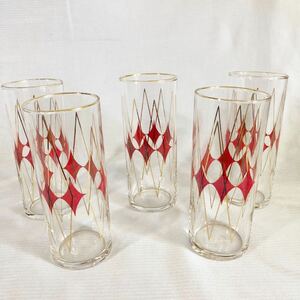 Sasaki Glass ガラスコップ 昭和レトロ グラス 