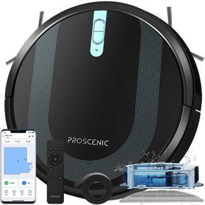 A + Proscenic 850T 掃除ロボット 自動充電 落下衝突防止 水拭き両用