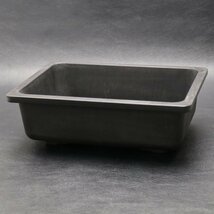 ★ 【中古】 NEIGHBORHOOD ネイバーフッド ★ 221OONH-AC02 SRL . SQUARE-L / P-PLANT POT ポット 植木鉢 角鉢 L ブラック ★_画像1