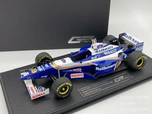 GP replicas 1/18 ウィリアムズ FW18 #6 J.ヴィルヌーブ Rothmans加工 1996 TOPMARQUES トップマルケス with SHOWCASE