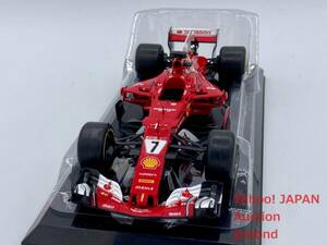 Premium Collectibles 1/24 フェラーリ SF70H #7加工 K.ライコネン 2017 Ferrari ビッグスケール F1 コレクション デアゴスティーニ