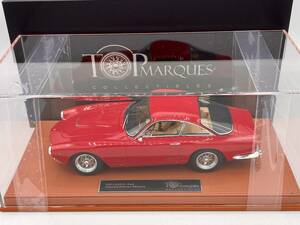 TOPMARQUES Ferrari 250rusoFerrari 250 LUSSO Red 1/18 top maru kesTOP124A with SHOWCASE