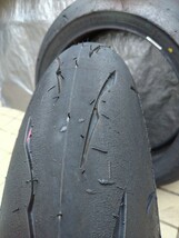 ブリジストンBATTLAX RACING R11バリ山　120/70R17 190/55R17 セット出品送料無料_画像3