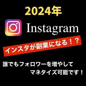 ★2024年★画像を用意しないインスタの新スタイル。これなら誰でもInstagramで副業を始められます！/Twitter,アフィリエイト,Youtube