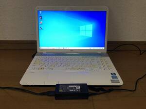 ☆ NECノートPC Core i5-2430M(第2世代) 8GB/750GB BD PC-LS550F21BW 動作確認済 ☆