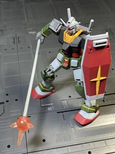 ⑦⑤ジャンク・送料350円～・ＭＩＡ・ガンダム リアルタイプカラー ・MS IN ACTION・フィギュア・モビルスーツ・イン・アクション