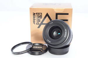 【新品級】Nikon ニコン Ai AF NIKKOR 35mm F2D レンズ 元箱 レンズガード付き